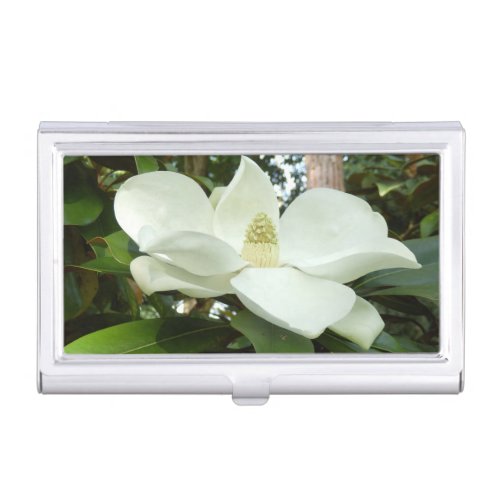 Magnolia Grandiflora Business Card Holder