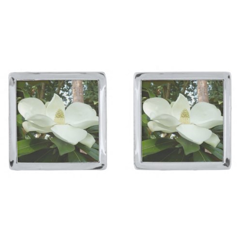 Magnolia Grandiflora Cufflinks