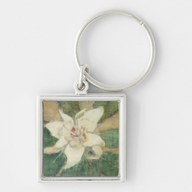 Magnolia Grandiflora Keychain (Front)