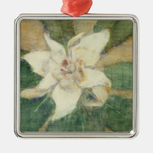 Magnolia Grandiflora Metal Ornament