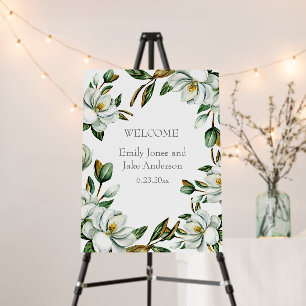 Magnolia Greenery Bridal Shower Foam Board