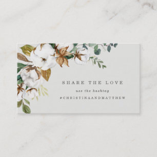 Magnolia Hashtag Card