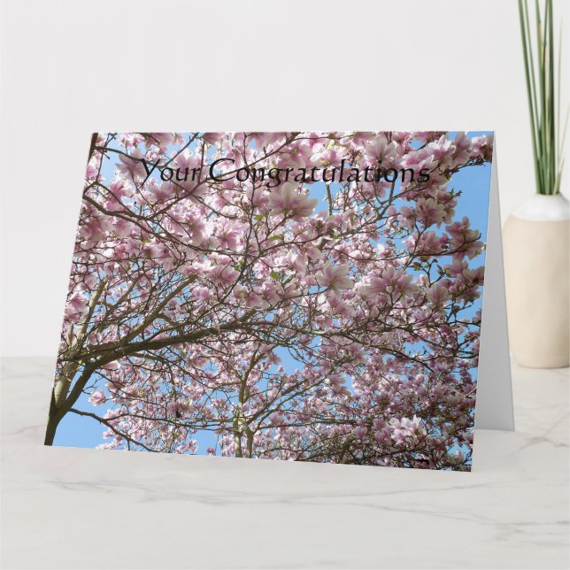 Magnolia in April Card (Front)