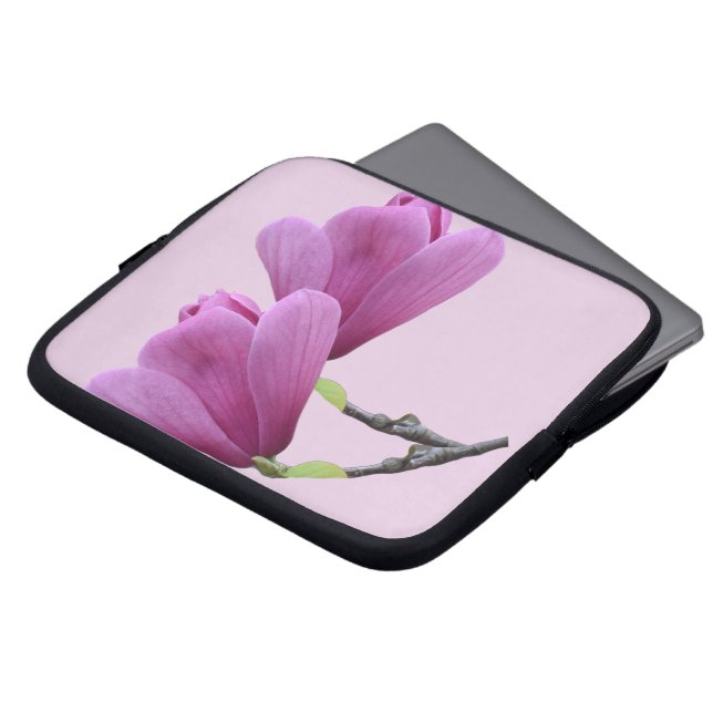 Magnolia Laptop Case (Front Top)