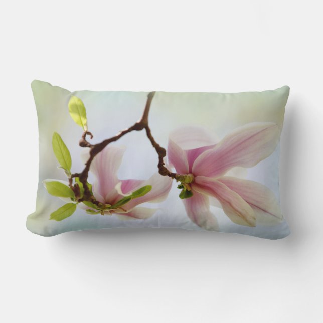 Magnolia Lumbar Pillow (Front)