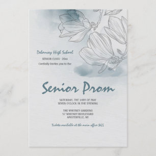 Magnolia Mist Prom Invitations