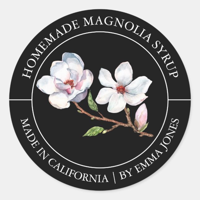 Magnolia Modern label (Front)
