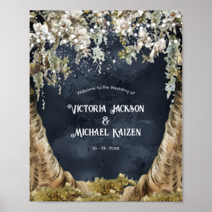 Magnolia & Moss Wedding Welcome Sign