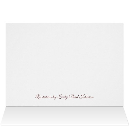 Magnolia on Red Velvet (Inside Horizontal (Top))