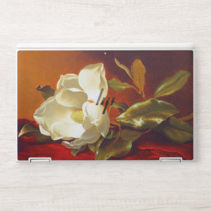Magnolia on Red Velvet Martin Johnson Heade HP Laptop Skin