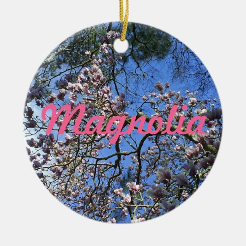 Magnolia Ornament