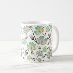 Magnolia Pattern Classic Mug