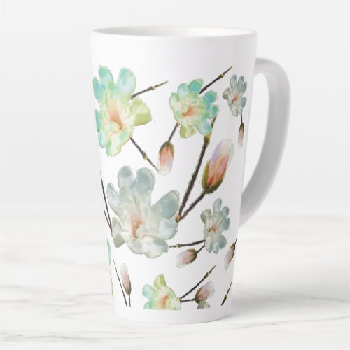 Magnolia Pattern Latte Mug