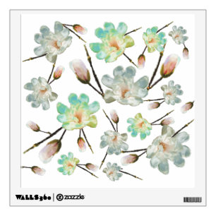 Magnolia Pattern Wall Decal