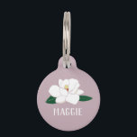 MAGNOLIA PET ID TAG<br><div class="desc">ILLUSTRATED MAGNOLIA PET TAG</div>