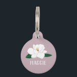 MAGNOLIA PET ID TAG<br><div class="desc">ILLUSTRATED MAGNOLIA PET TAG</div>