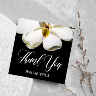 Magnolia Petals Printed Sympathy Thank You Note