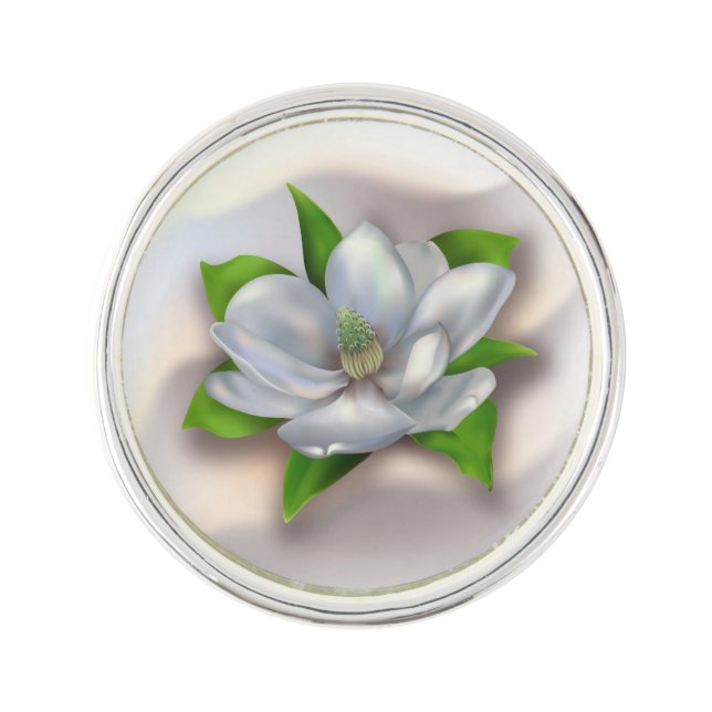 Magnolia Pin (Front)