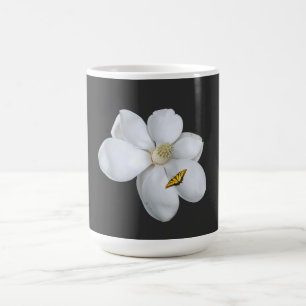 Magnolia Print, Value Poster Paper (Semi-Gloss) Coffee Mug