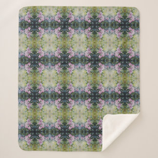 Magnolia Serenity – Floral Art by Lukian Sherpa Blanket