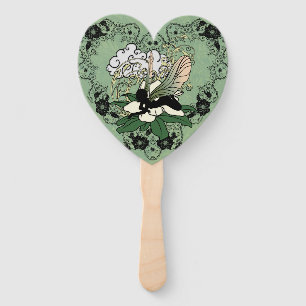 Magnolia Shadow Fairy Hand Fan