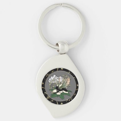 Magnolia Shadow Fairy Keychain