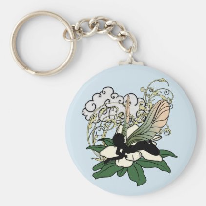Magnolia Shadow Fairy Keychain
