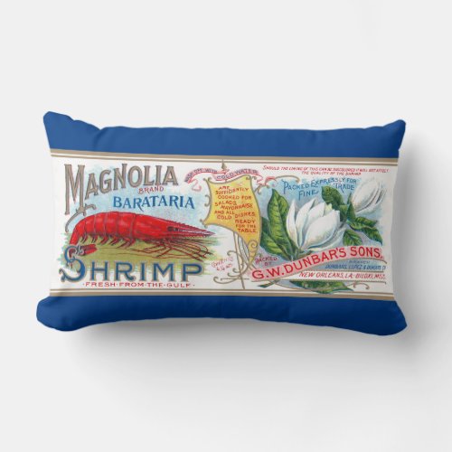 Magnolia Shrimp Lumbar Pillow