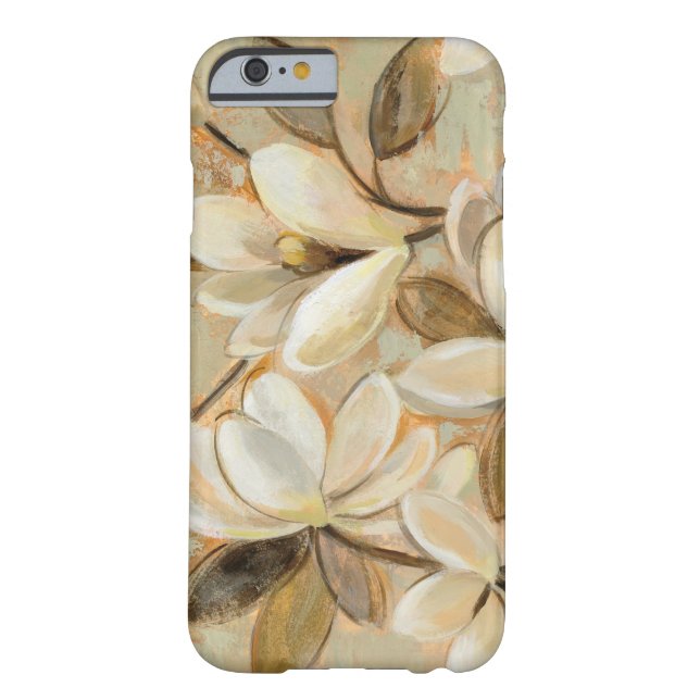 Magnolia Simplicity Cream Case-Mate iPhone Case (Back)