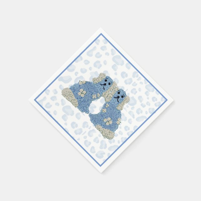 Magnolia Staffordshire Dogs Ginger Jars Napkins (Corner)
