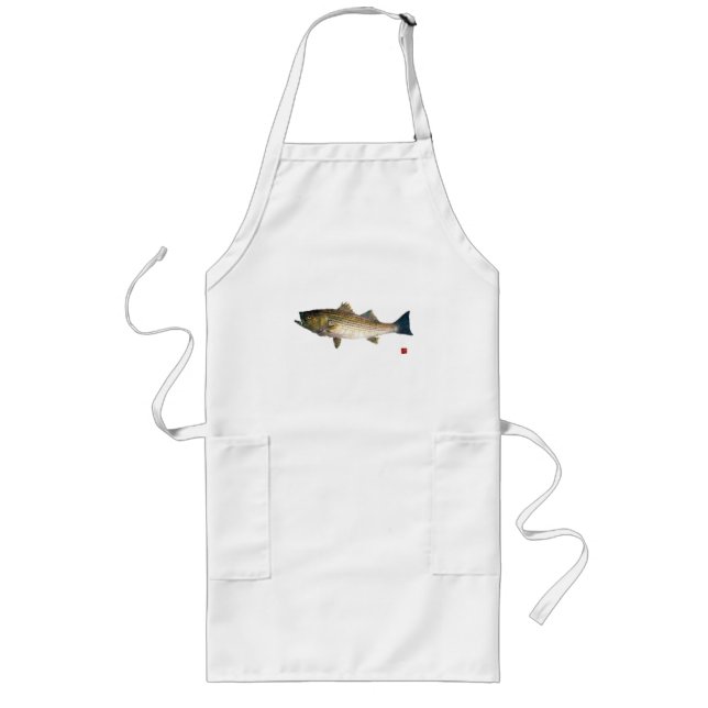 Magnolia Striped Bass Long Apron (Front)