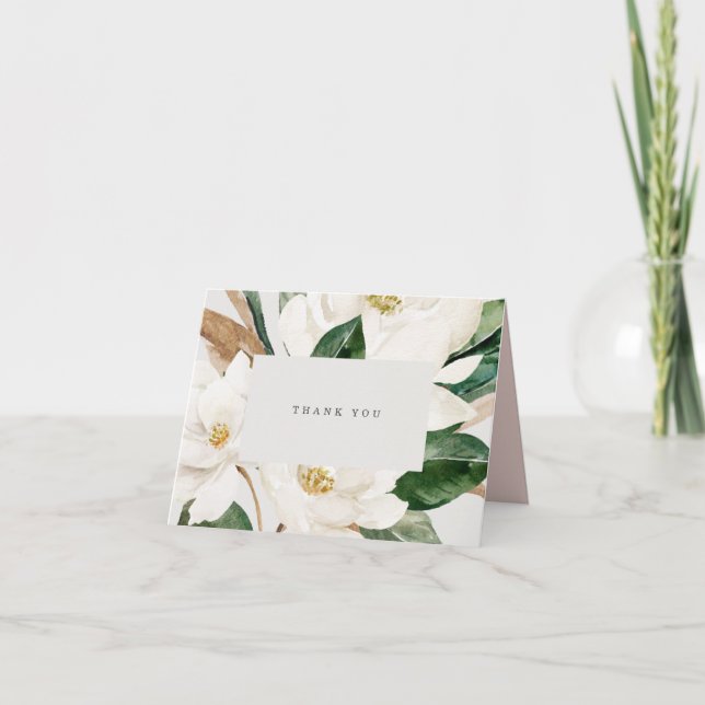 Magnolia Thank You Card (Front)