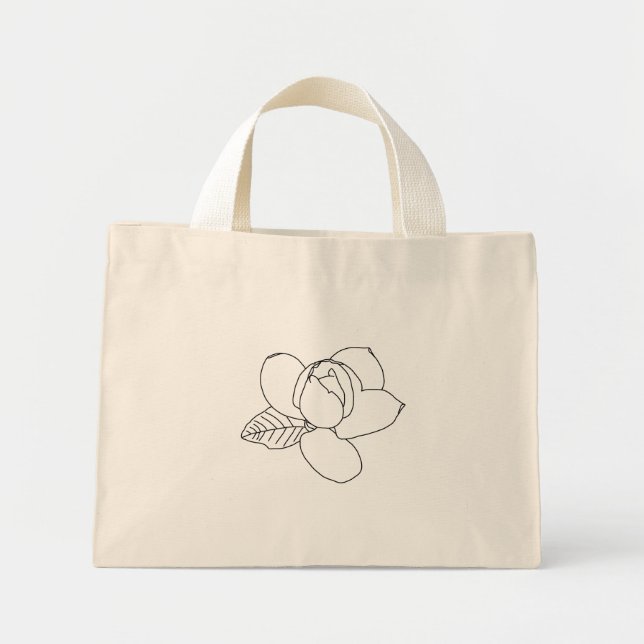 Magnolia Tiny Tote (Front)