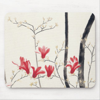 Magnolia Tree by Kobayashi Kokei, Vintage Nature Mouse Pad