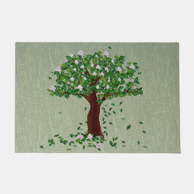 Magnolia Tree Doormat (Front)