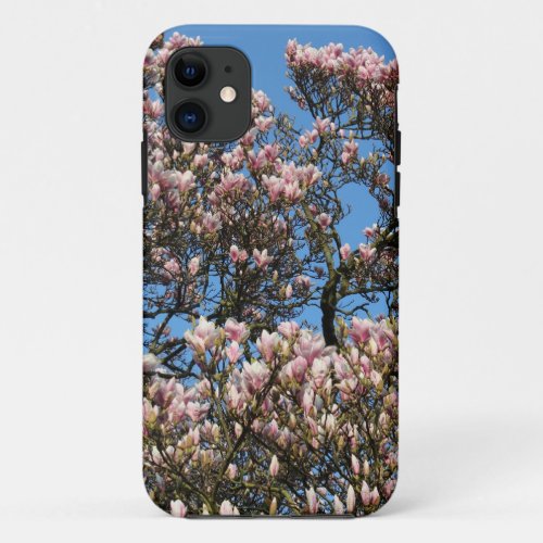 Magnolia Tree in Blossom iPhone 11 Case