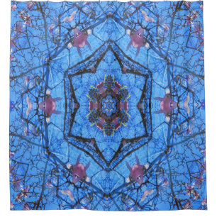 Magnolia tree star.... shower curtain