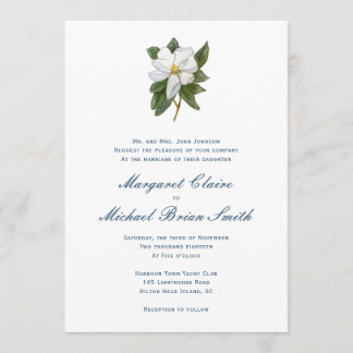 Magnolia Wedding Invitation