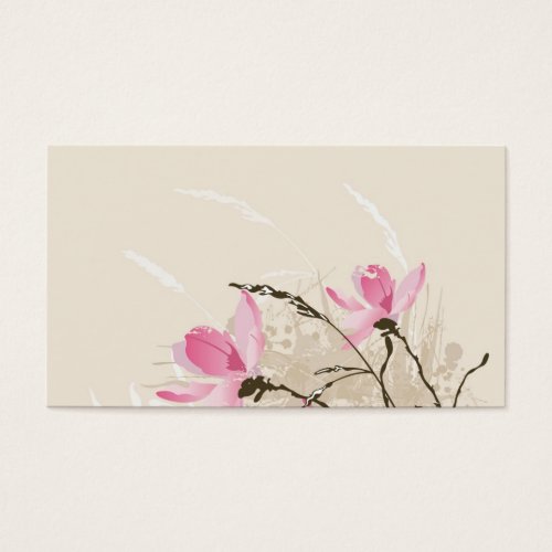 Magnolias Profile Card Business Cards
