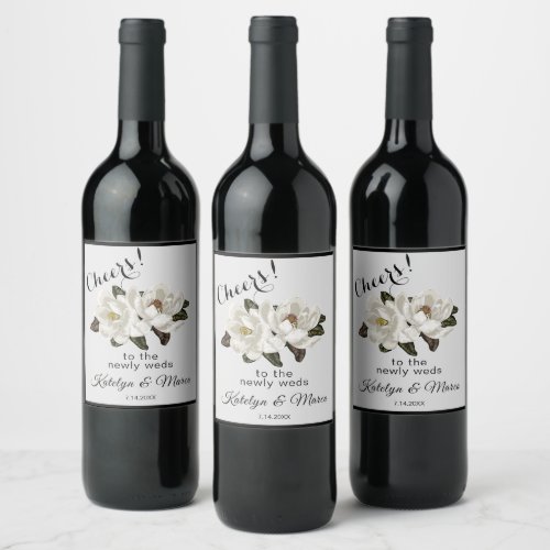 Magnolias  wine label