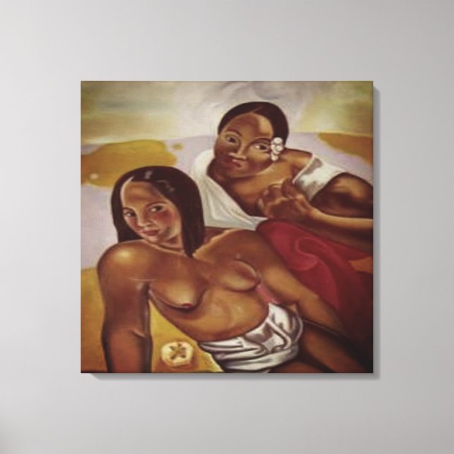 Magnum's "Gauguin" Painting Wall Art  (Front)
