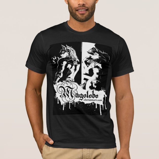 Magolobo´s Genaro & Jenny design T-Shirt (Front)