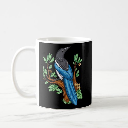 Magpie Bird Birder Bird Watching Cute Birdy Nature Coffee Mug