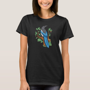 Magpie Bird Birder Bird Watching Cute Birdy Nature T-Shirt