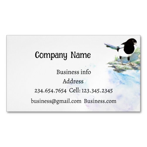 Magpie Bird Nature Wildlife Business Card