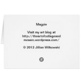 Magpie Cards (Back Horizontal)