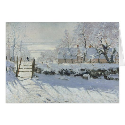 Magpie Claude Monet Cards (Front Horizontal)