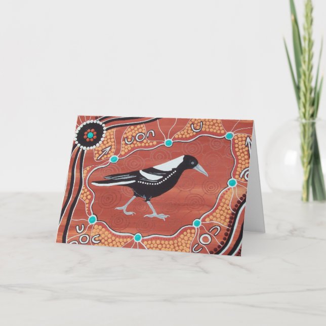 MAGPIE DREAMING CARD (Front)