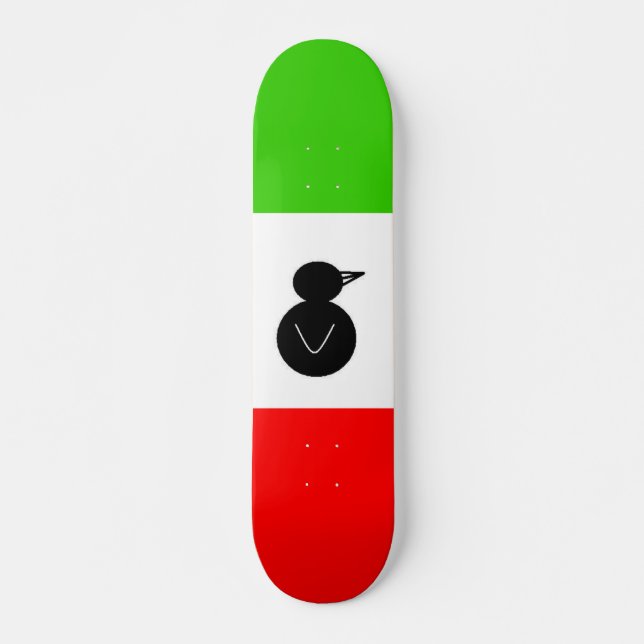 MagPie italiano Skateboard Deck (Front)