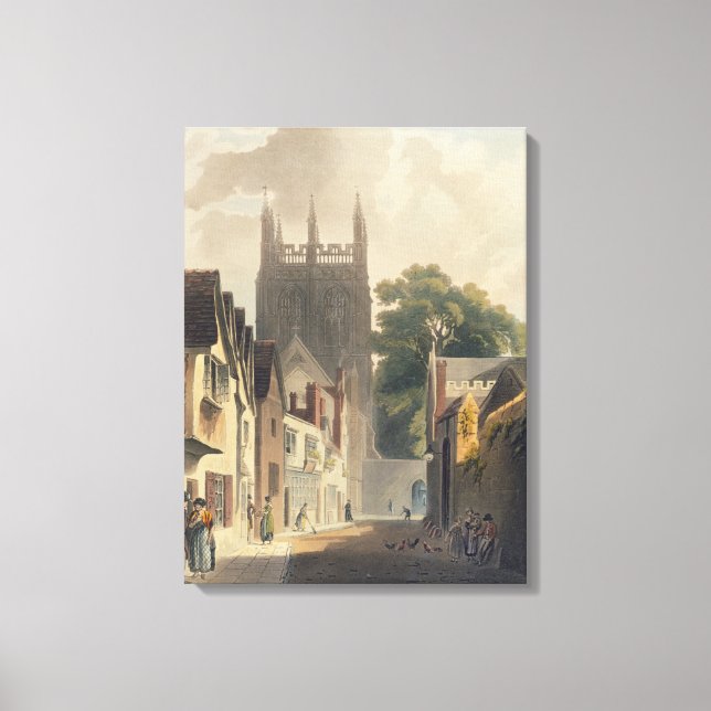 Magpie Lane, Oxford, illustration from the 'Histor Canvas Print (Front)